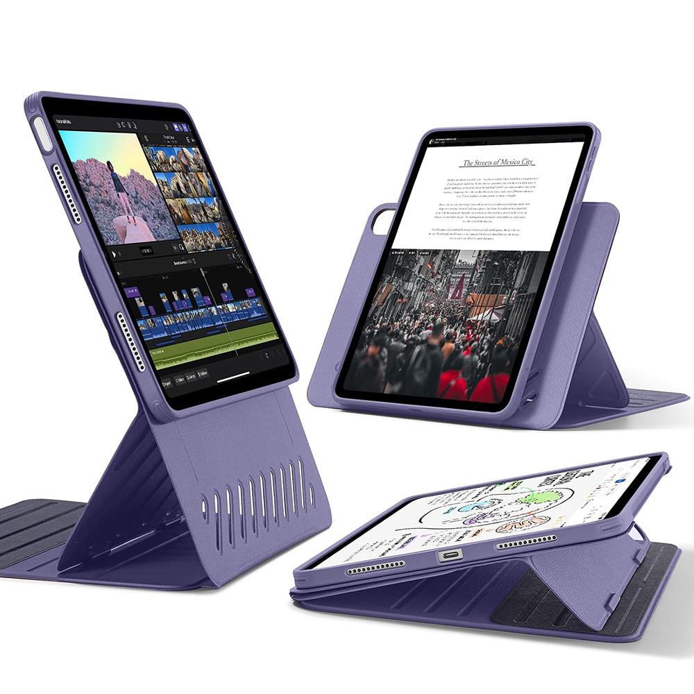 Capa para Apple iPad Air 11 (2025) / Air 11 (2024) / Air (2022) / Air (2020), ESR, Shift, Roxo