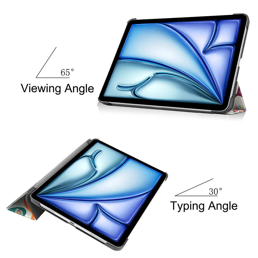 Capa para Apple iPad Air 11 (2026) / iPad Air 11 (2025) / Air 11 (2024), Techsuit, FoldPro Butterfly, Multicolor