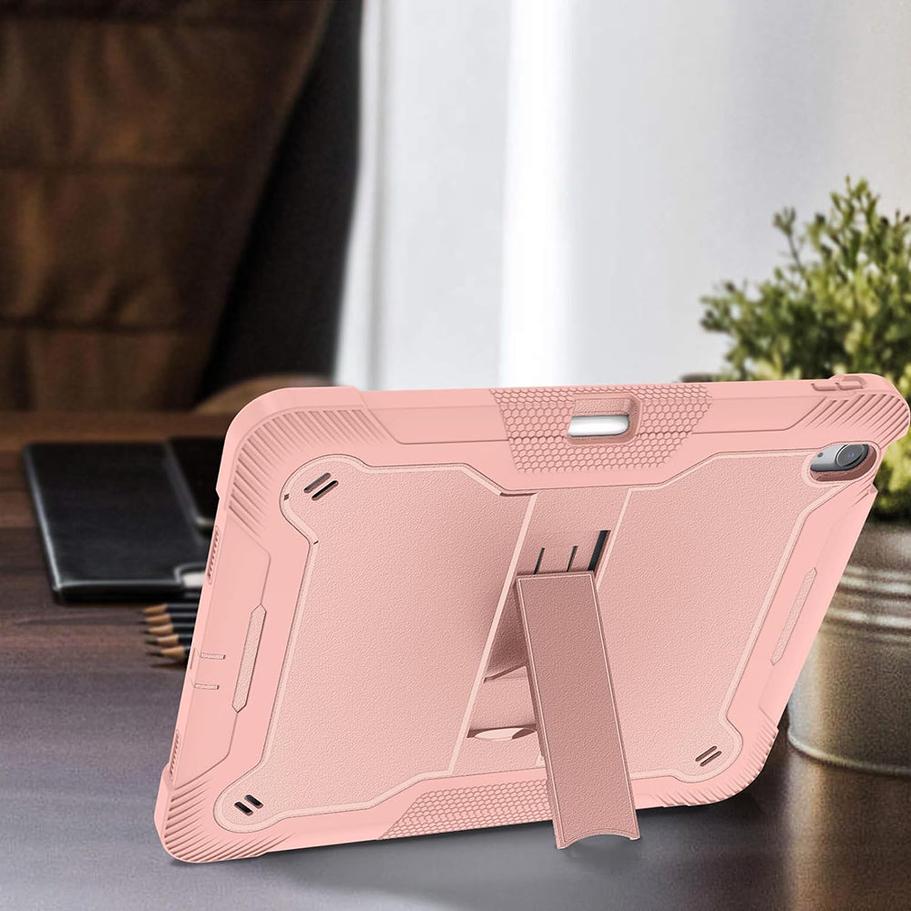 Capa para Apple iPad Air 13 (2026) / Air 13 (2025) / Air 13 (2024), Techsuit, Rugged TabShell, Rosa