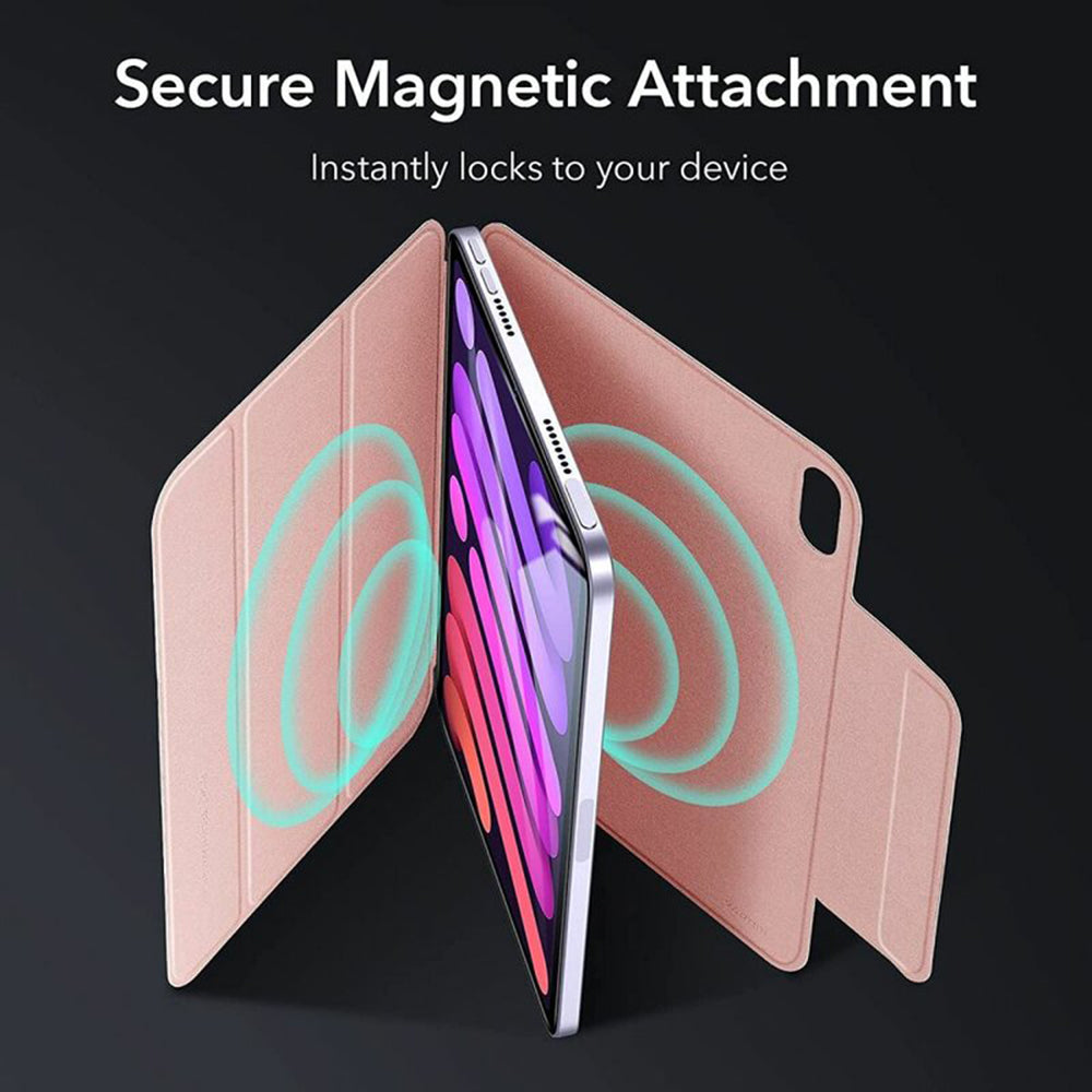 Capa para Apple iPad mini (2024) / mini (2021), ESR, Rebound, Rosa Dourado