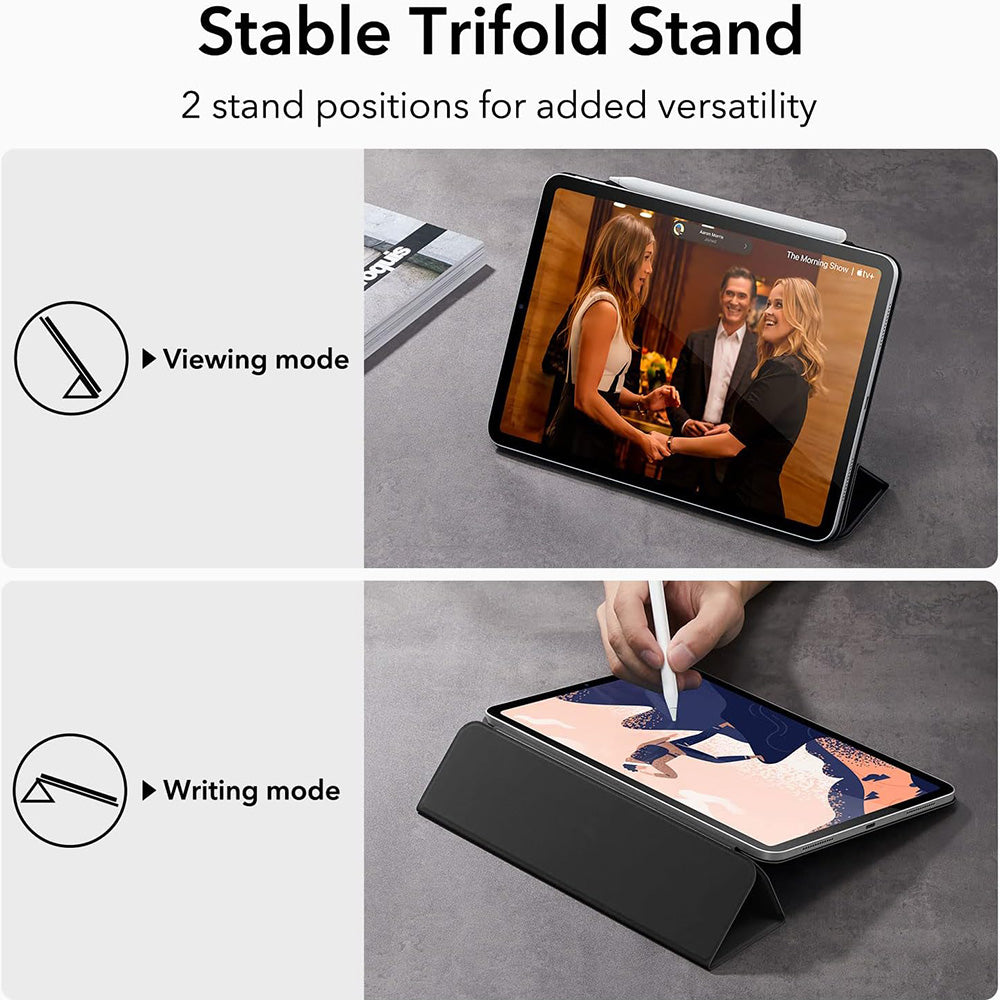 Capa para Apple iPad Pro 11 (2022) / Pro 11 (2021) / Pro 11 (2020) / Pro 11 (2018), ESR, Rebound, Preta
