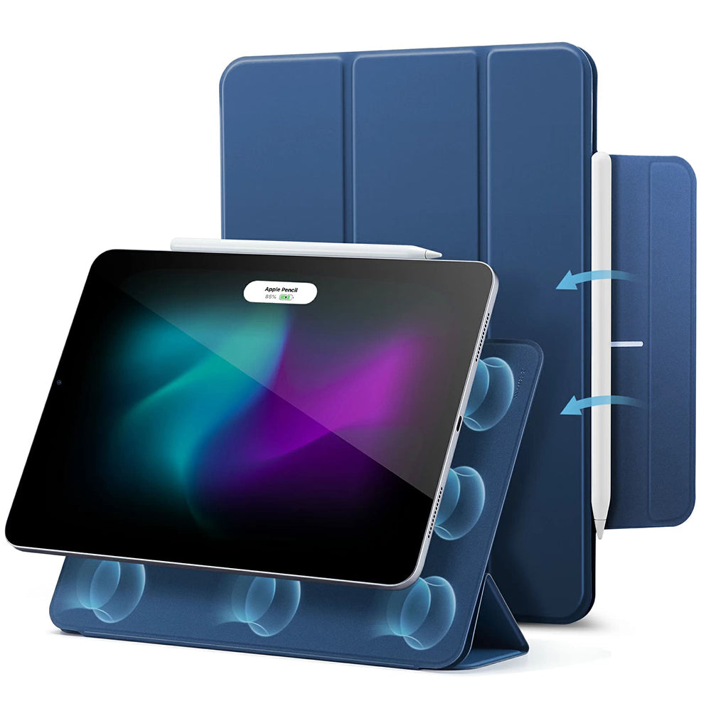 Capa para Apple iPad Pro 11 (2024), ESR, Rebound, Azul-marinho