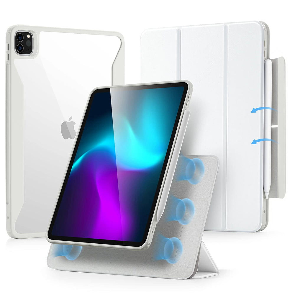 Capa para Apple iPad Pro 11 (2024), ESR, Rebound Hybrid, Branca