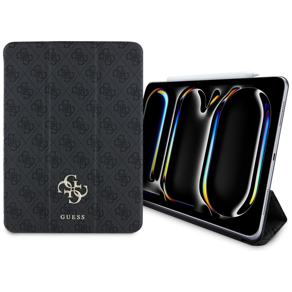 Capa para Apple iPad Pro 11 (2024), Guess, 4G Big Logo, Preta