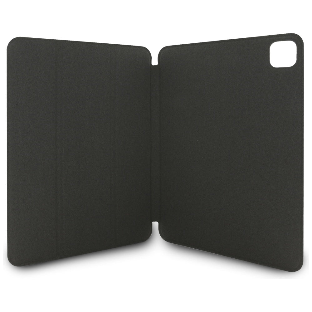 Capa para Apple iPad Pro 11 (2024), Karl Lagerfeld, Saffiano Karl & Choupette, Preta.