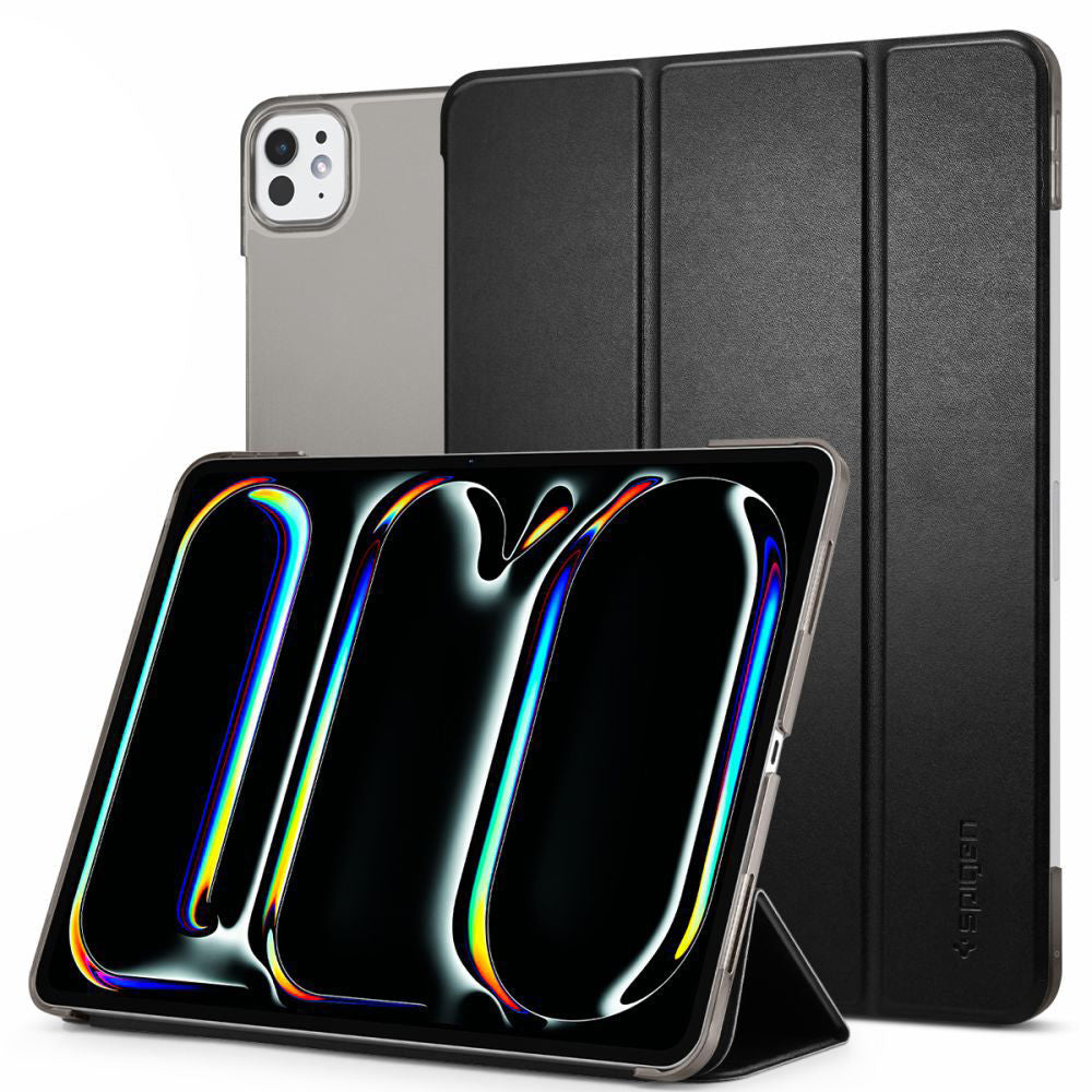 Capa para Apple iPad Pro 11 (2024), Spigen, Smart Fold, Preta ACS07025
