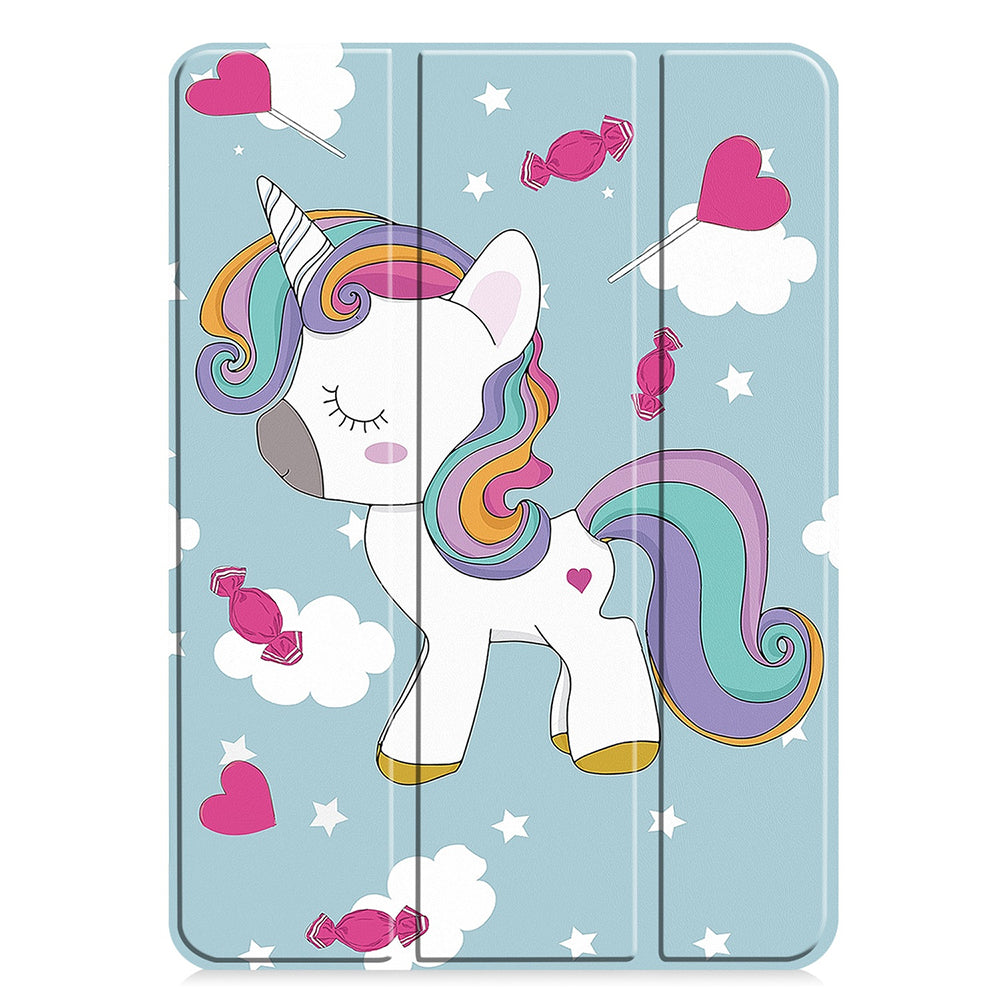 Capa para Apple iPad Pro 11 (2024), Techsuit, FoldPro Unicorn, Multicolor