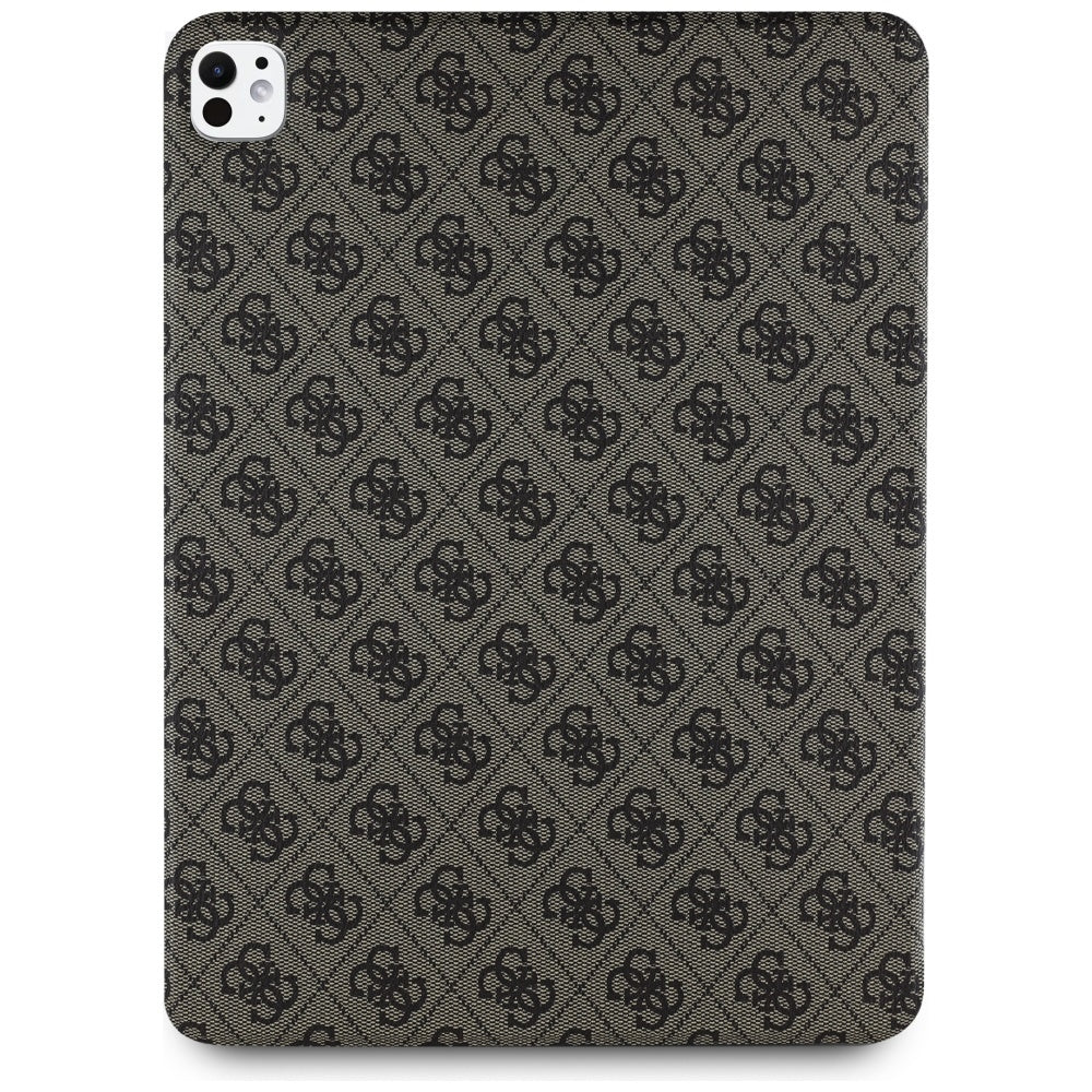 Capa para Apple iPad Pro 13 (2024), Guess, 4G Big Logo, Marrom