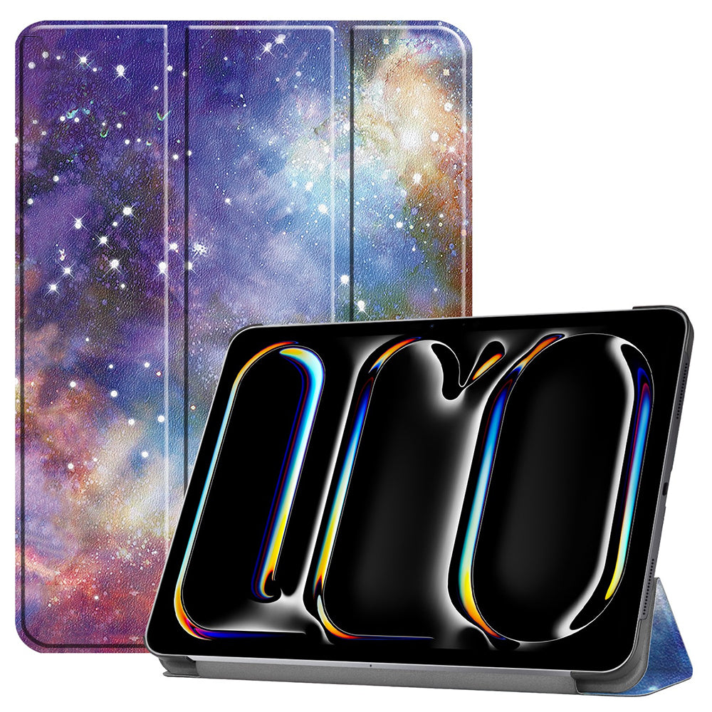 Capa para Apple iPad Pro 13 (2024), Techsuit, FoldPro Galaxy, Multicolor