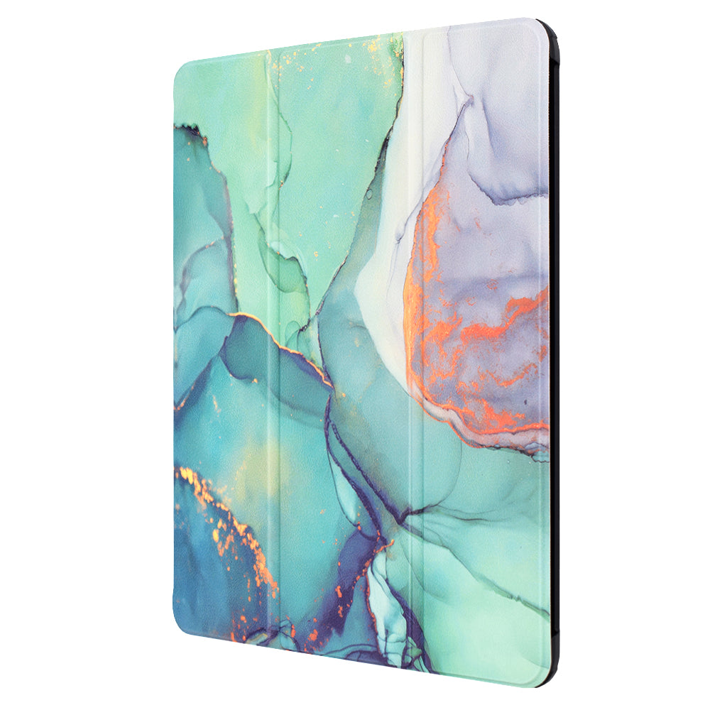 Capa para Apple iPad Pro 13 (2024), Techsuit, FoldPro Green Time, Multicolor