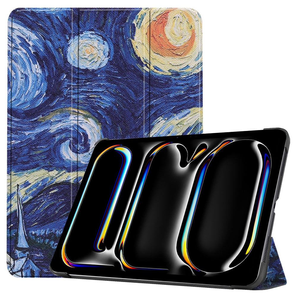 Capa para Apple iPad Pro 13 (2024), Techsuit, FoldPro Starry Night, Multicolor