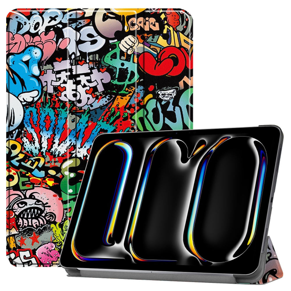 Capa para Apple iPad Pro 13 (2024), Techsuit, FoldPro Urban Vibe, Multicolor