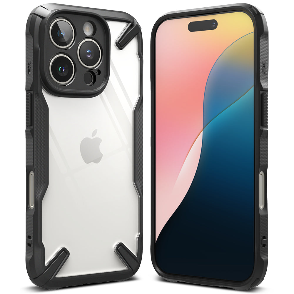 Capa para Apple iPhone 16 Pro Max, Ringke, Fusion X, Preto