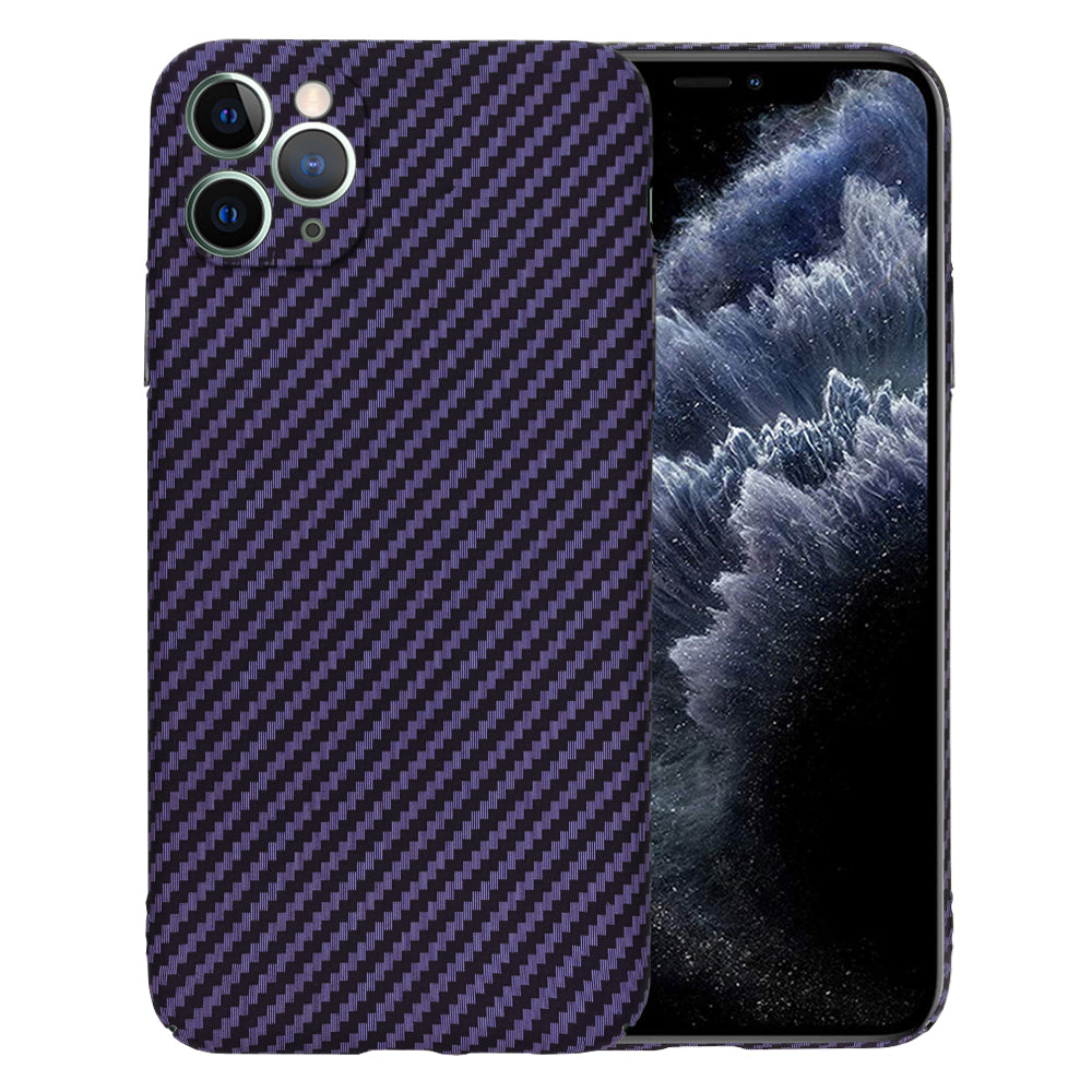 Capa para Apple iPhone 11 Pro Max, Techsuit, Carbonite FiberShell, Roxo