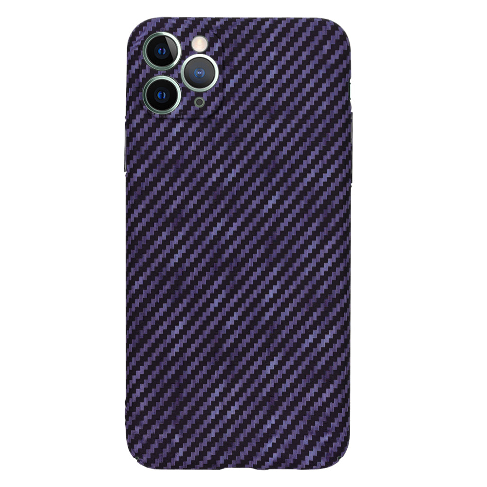 Capa para Apple iPhone 11 Pro Max, Techsuit, Carbonite FiberShell, Roxo