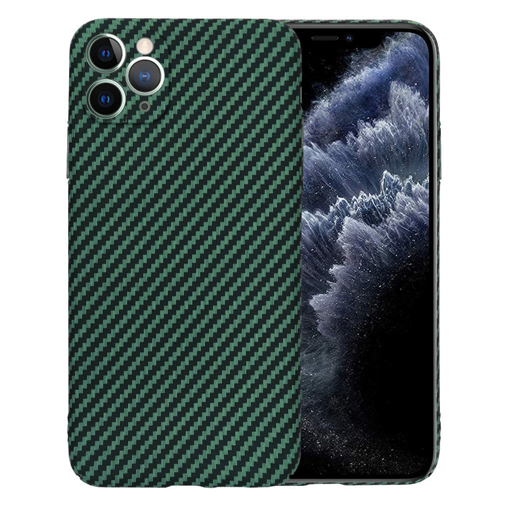 Capa para Apple iPhone 11 Pro Max, Techsuit, Carbonite FiberShell, Verde