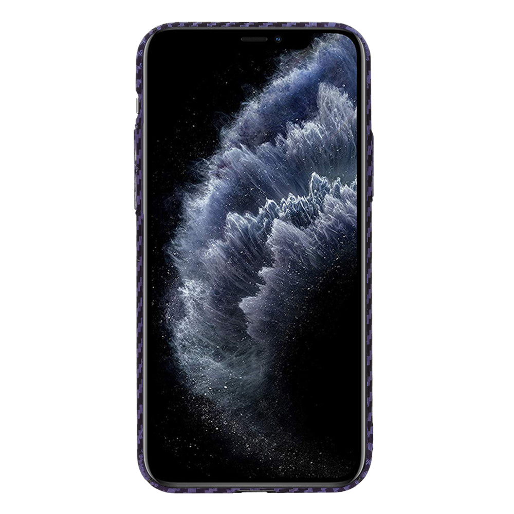 Capa para Apple iPhone 11 Pro, Techsuit, Carbonite FiberShell, Roxo
