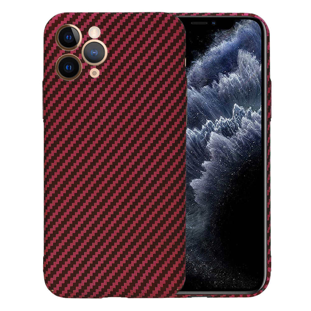 Capa para Apple iPhone 11 Pro, Techsuit, Carbonite FiberShell, Vermelha