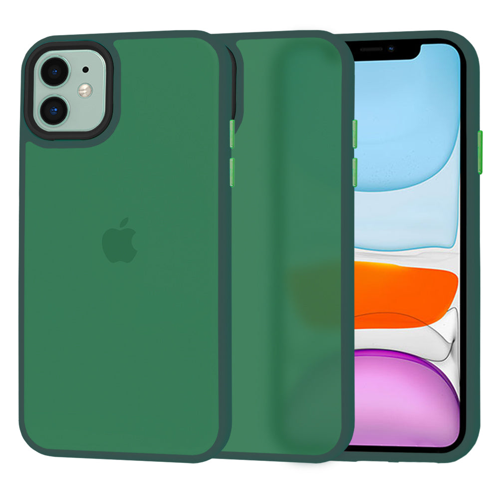 Capa para Apple iPhone 11, Techsuit, HaloFrost, Verde