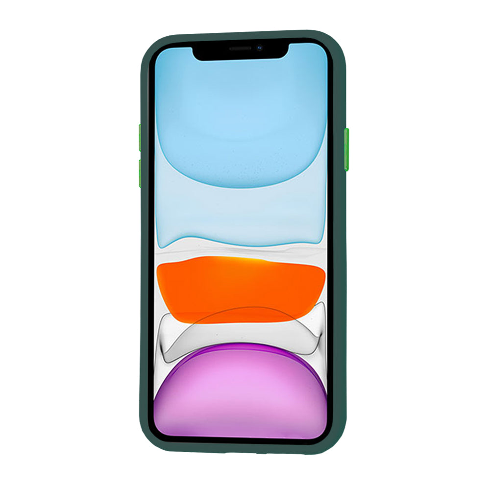 Capa para Apple iPhone 11, Techsuit, HaloFrost, Verde