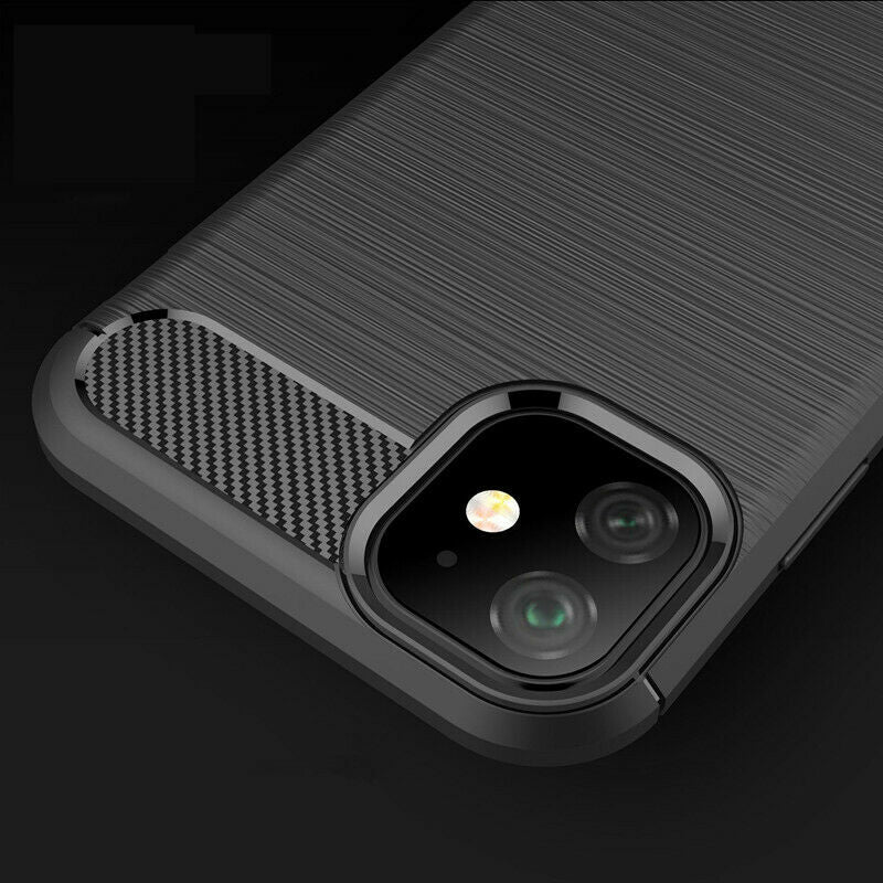 Capa para Apple iPhone 12 mini, Techsuit, Carbono, Preta