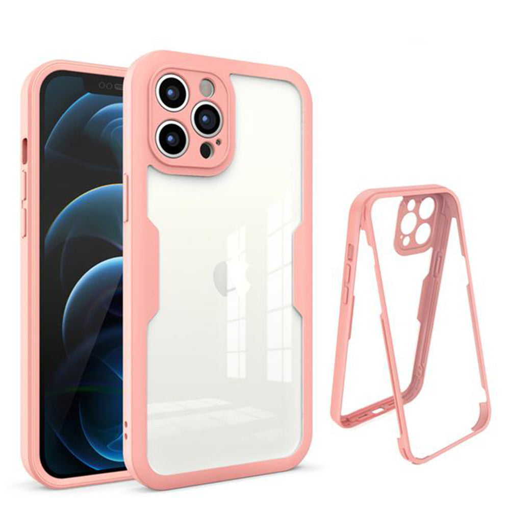 Capa para Apple iPhone 12 Pro Max, Techsuit, ColorVerse 360, Rosa