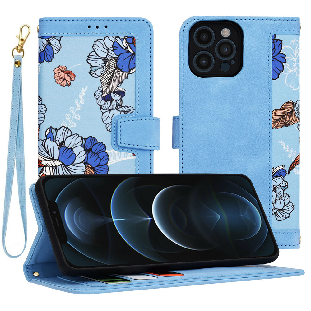 Capa para Apple iPhone 12 Pro Max, Techsuit, FlipCraft, Azul