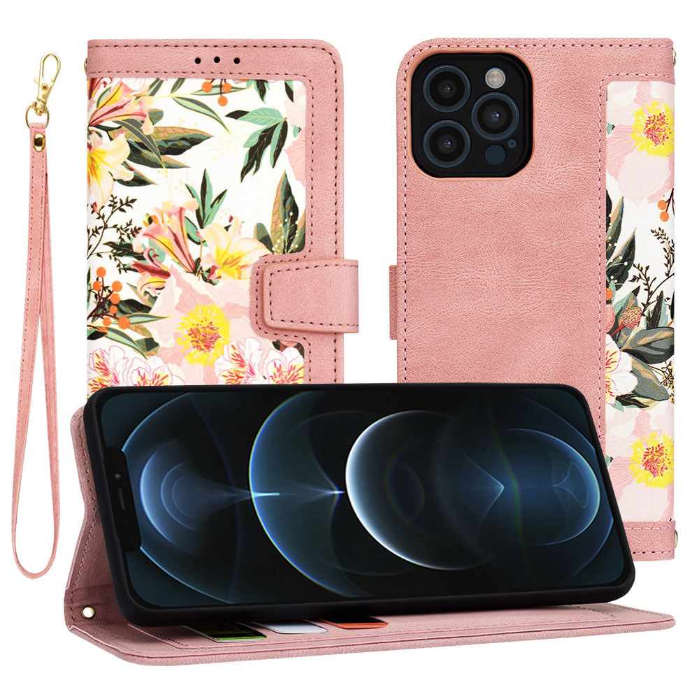 Capa para Apple iPhone 12 Pro Max, Techsuit, FlipCraft, Rosa