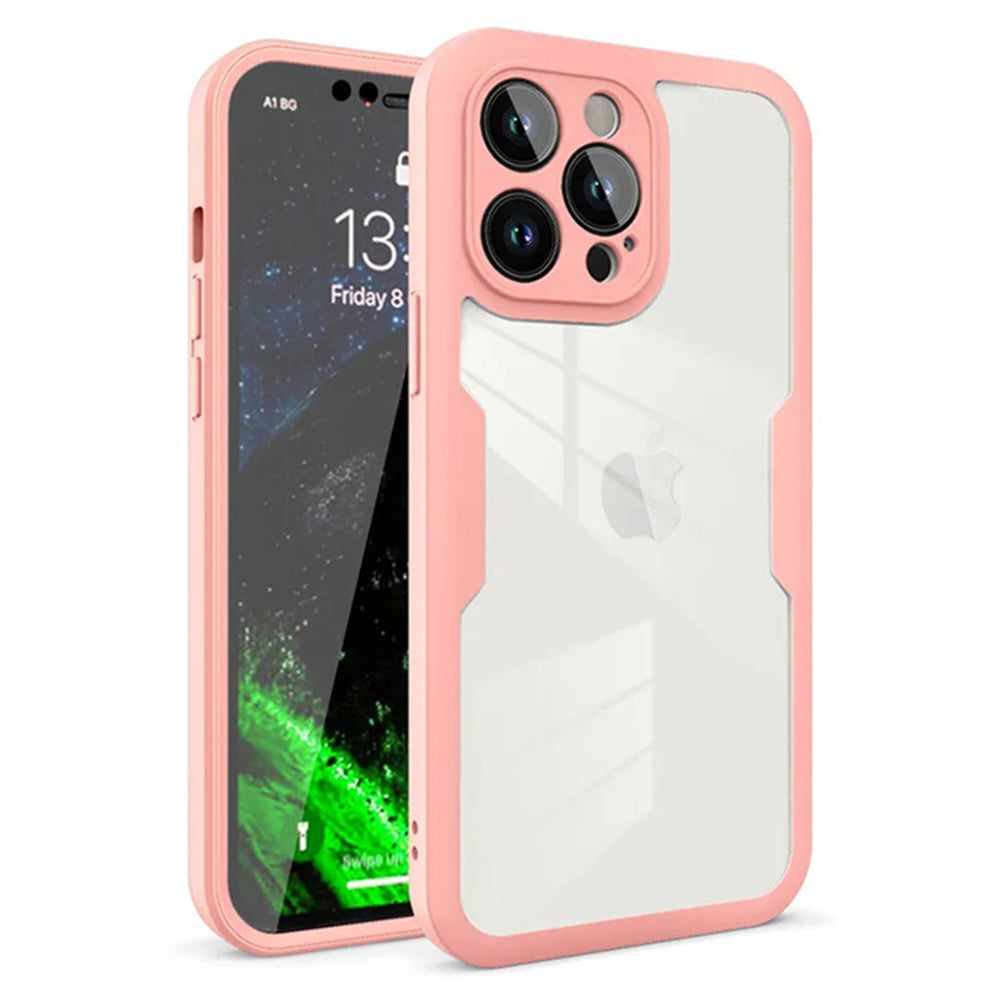 Capa para Apple iPhone 12 Pro, Techsuit, ColorVerse 360, Rosa