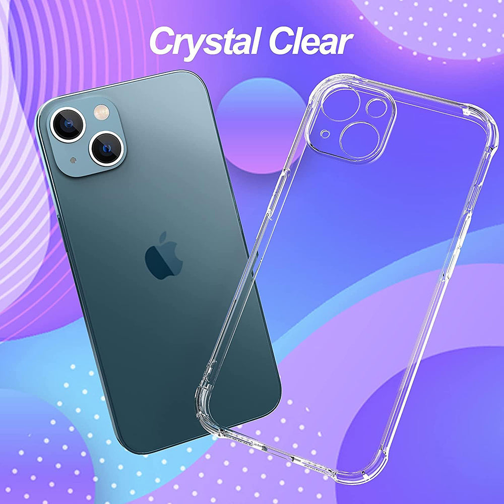 Capa para Apple iPhone 13 mini, Techsuit, Shockproof Clear, Transparente