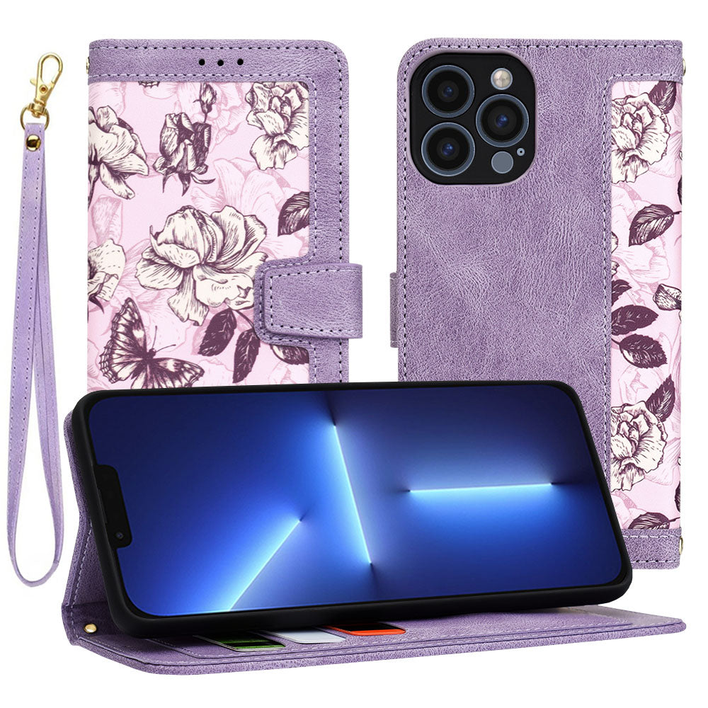 Capa para Apple iPhone 13 Pro Max, Techsuit, FlipCraft, Roxo