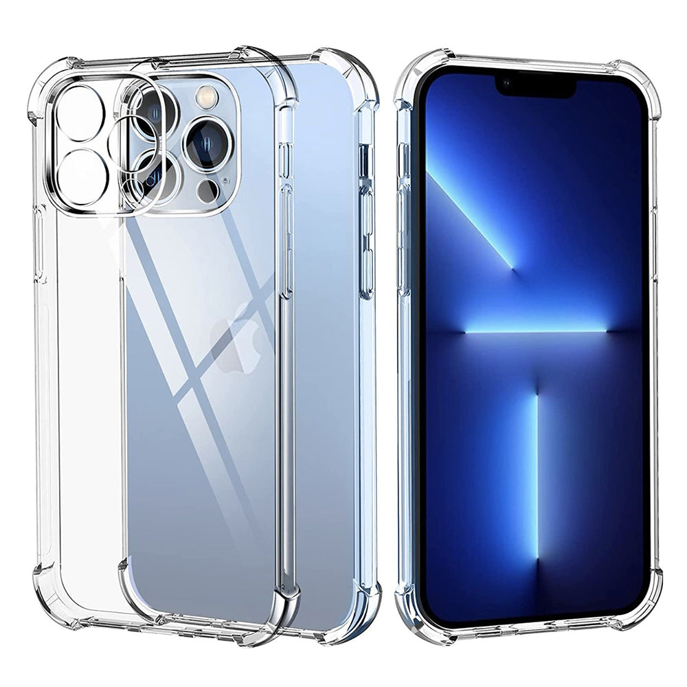 Capa para Apple iPhone 13 Pro, Techsuit, Shockproof Clear, Transparente