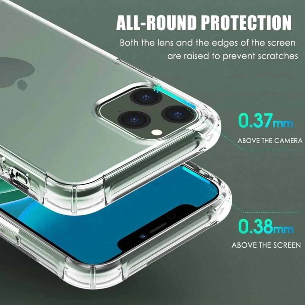Capa para Apple iPhone 13 Pro, Techsuit, Shockproof Clear, Transparente