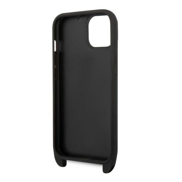 Capa para Apple iPhone 14 Plus, Karl Lagerfeld, Monogram Ikonik Karl, Branca.