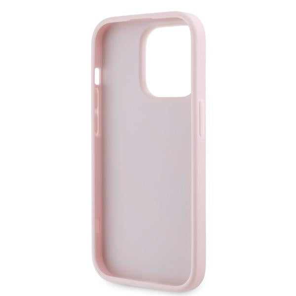 Capa para Apple iPhone 14 Pro Max, Karl Lagerfeld, Diagonal Quilted Script, Rosa