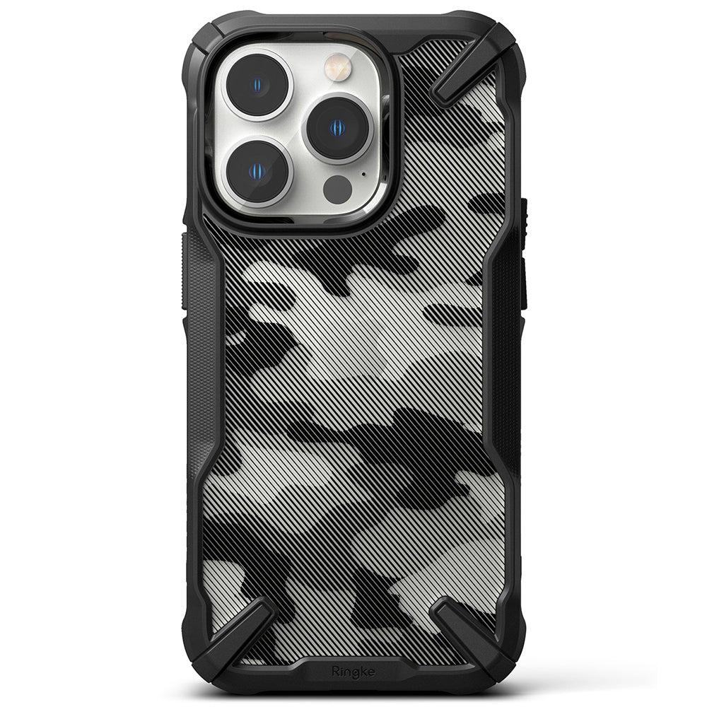 Capa para Apple iPhone 14 Pro, Ringke, Fusion X Design, Camuflagem