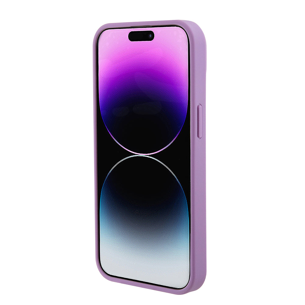Capa para Apple iPhone 15, Guess, 4G Estampado, Lilás Claro