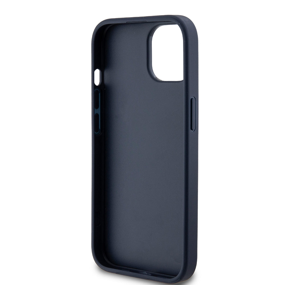 Capa para Apple iPhone 15, Guess, 4G Triangle Logo, Azul
