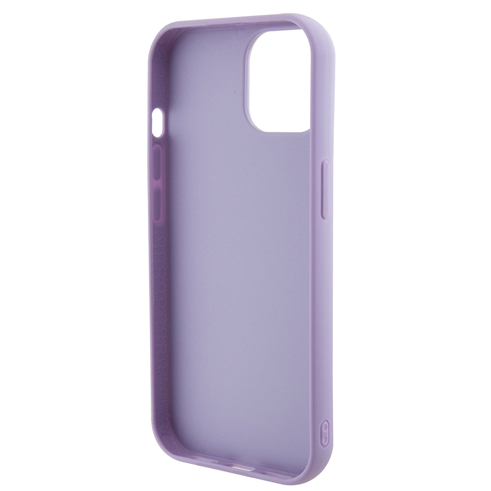Capa para Apple iPhone 15, Guess, Sequin Script Metal, Roxo