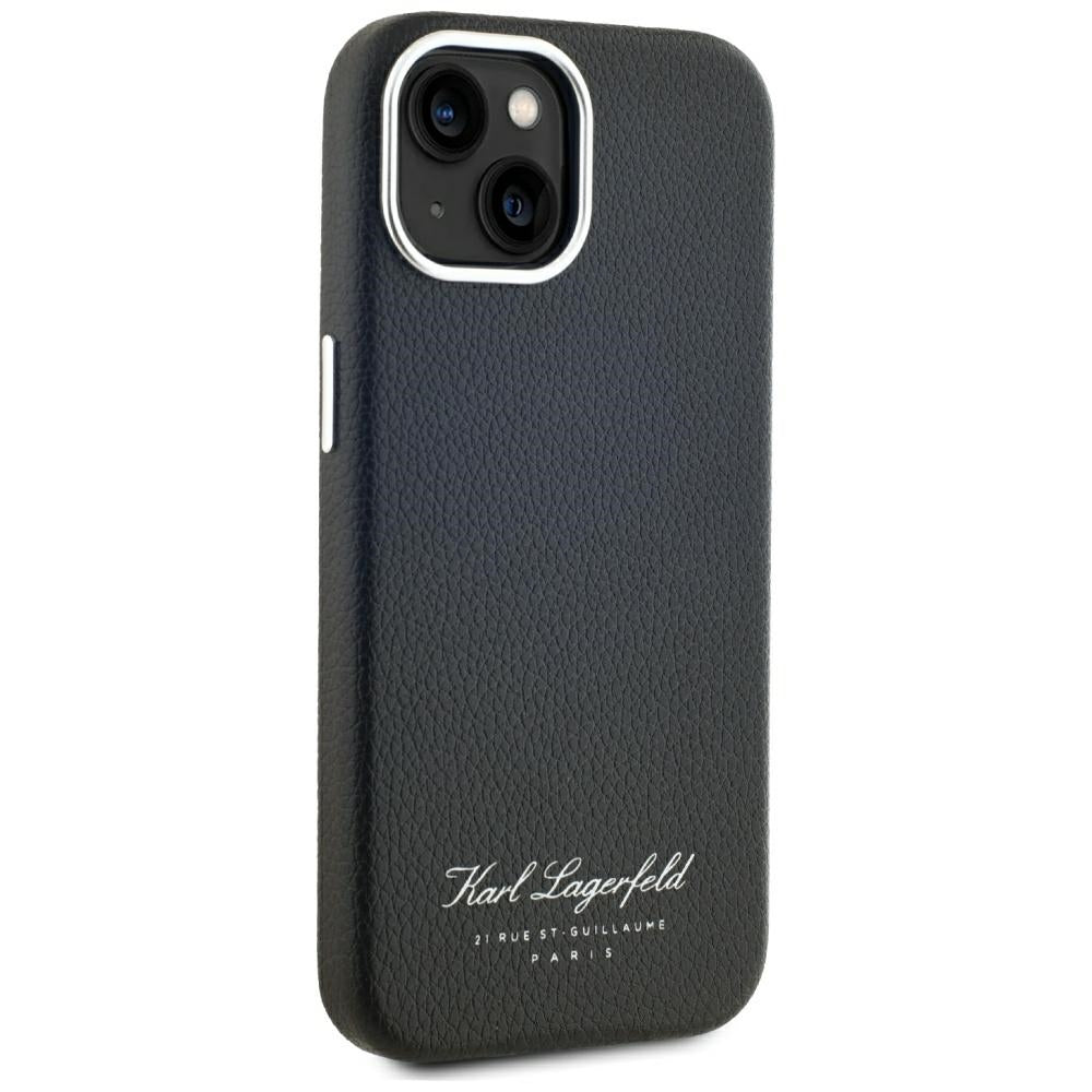 Capa para Apple iPhone 15, Karl Lagerfeld, RSG, Preta