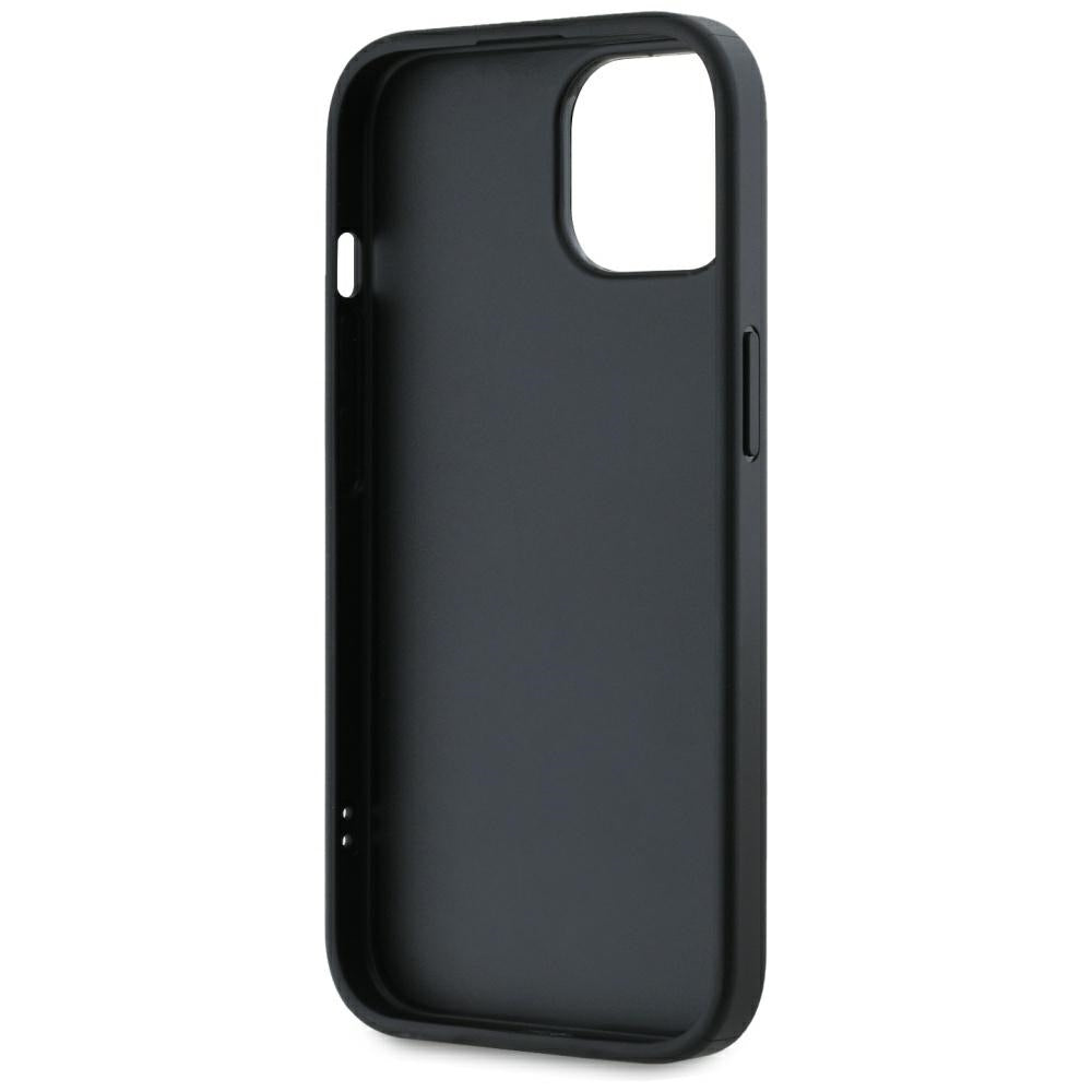 Capa para Apple iPhone 15, Karl Lagerfeld, Saffiano Athleisure Stripes com Alça, Rosa