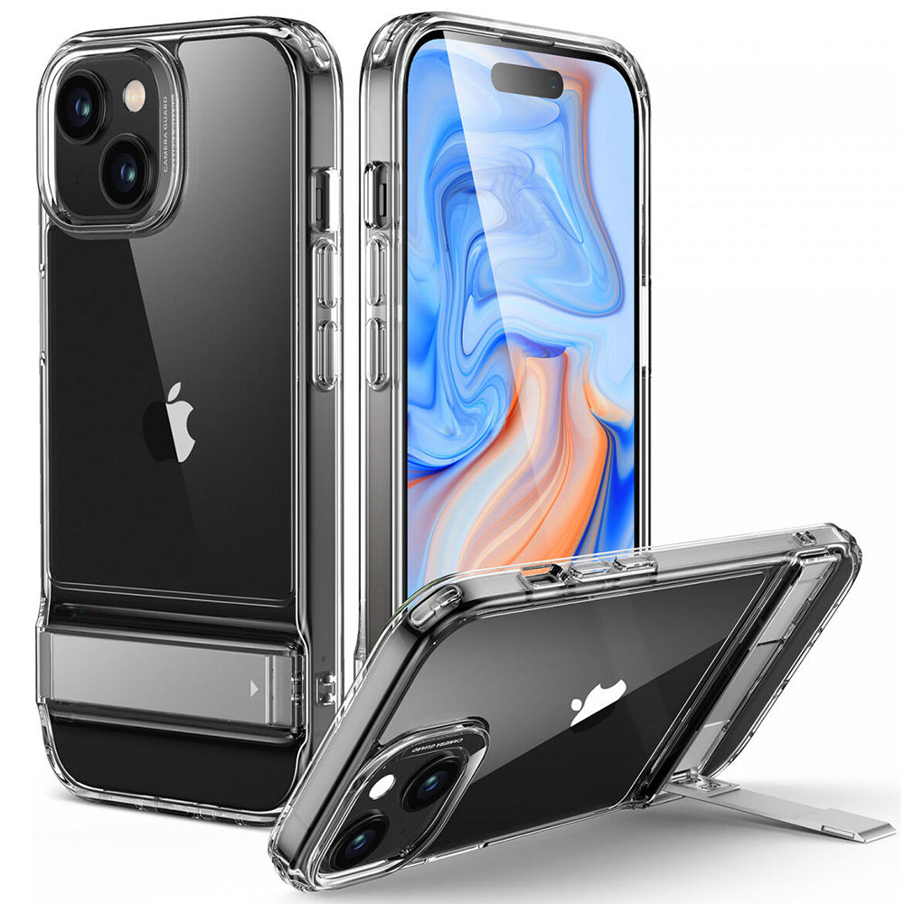 Capa para Apple iPhone 15 Plus, ESR, Air Shield Boost Kickstand, Transparente