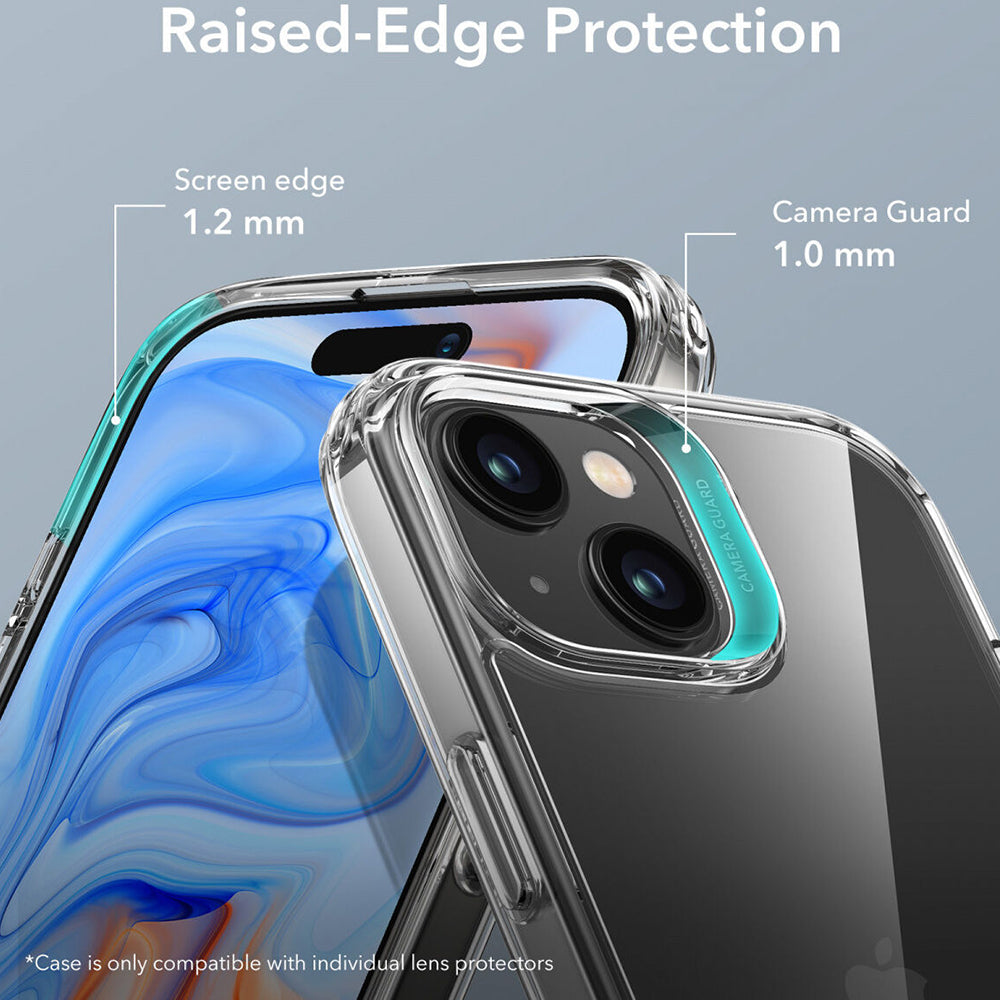 Capa para Apple iPhone 15 Plus, ESR, Air Shield Boost Kickstand, Transparente