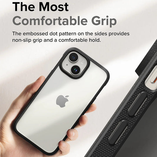 Capa para Apple iPhone 15 Plus, Ringke, Fusion Bold, Preta