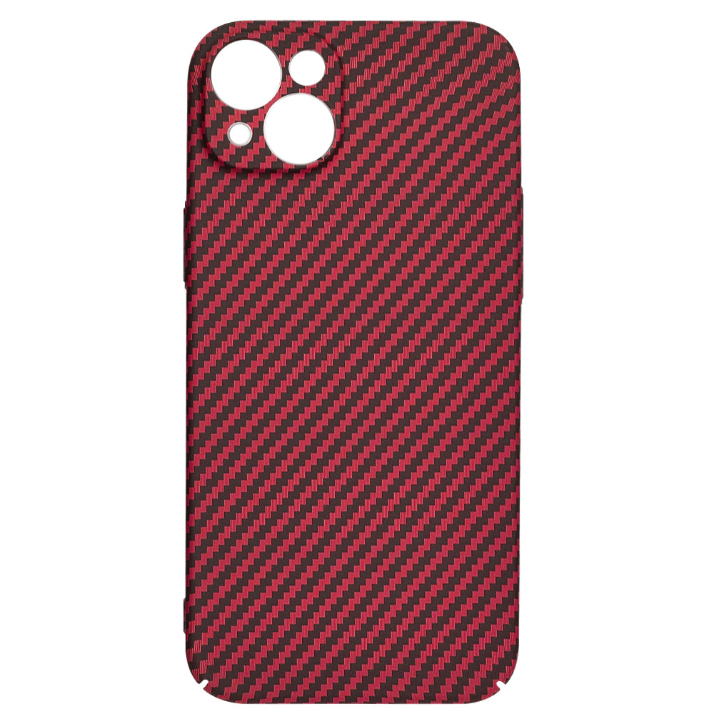 Capa para Apple iPhone 15 Plus, Techsuit, Carbonite FiberShell, Vermelha