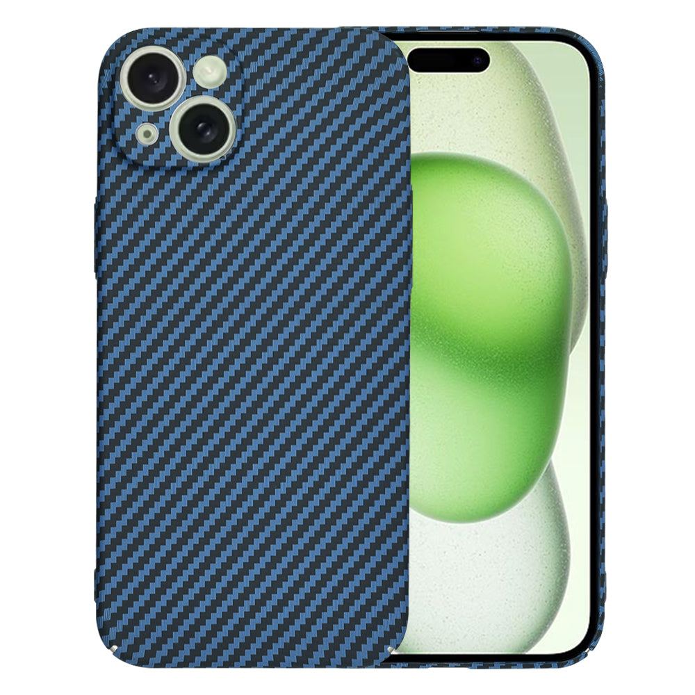 Capa para Apple iPhone 15 Plus, Techsuit, Carbonite FiberShell, Turquesa