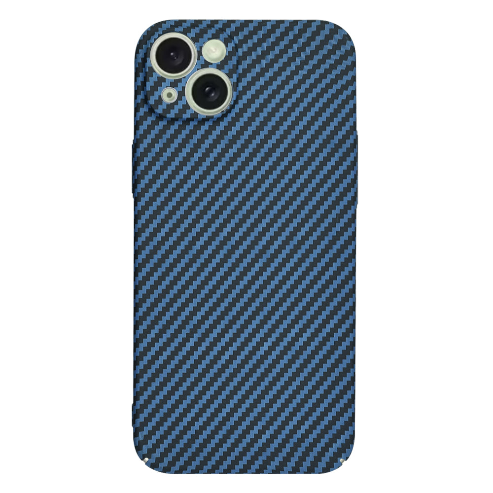 Capa para Apple iPhone 15 Plus, Techsuit, Carbonite FiberShell, Turquesa