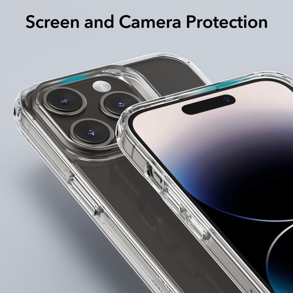 Capa para Apple iPhone 15 Pro, ESR, Ice Shield, Transparente