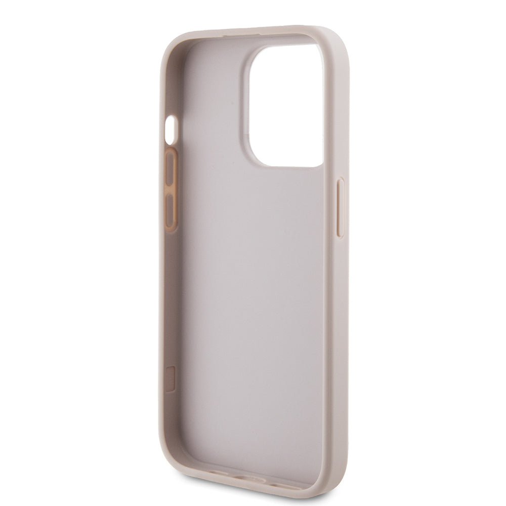 Capa para Apple iPhone 15 Pro, Guess, 4G Stripe, Rosa