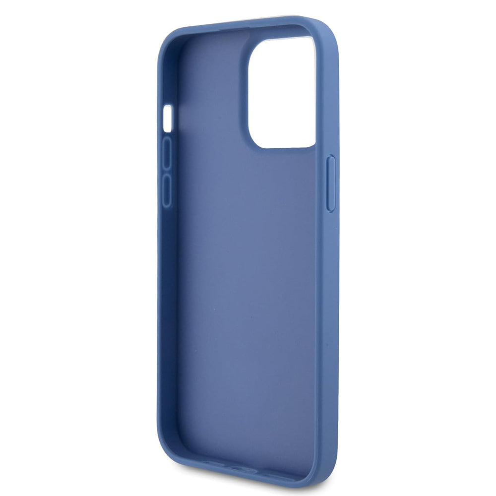 Capa para Apple iPhone 15 Pro, Guess, Crossbody 4G Metal Logo, Azul